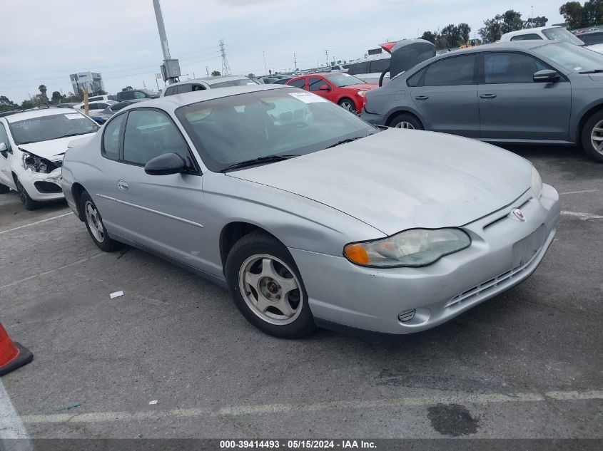 2002 Chevrolet Monte Carlo Ls VIN: 2G1WW12E829308168 Lot: 39414493