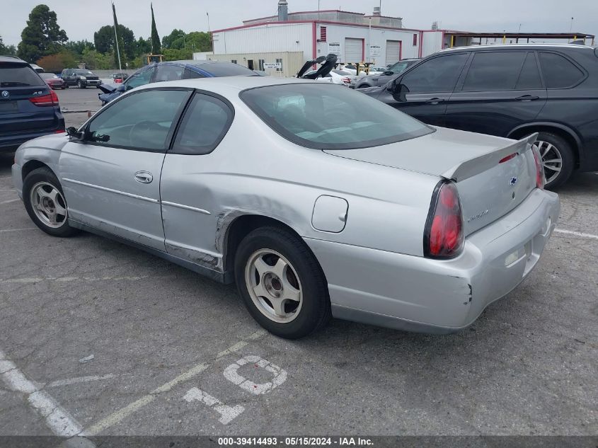 2002 Chevrolet Monte Carlo Ls VIN: 2G1WW12E829308168 Lot: 39414493