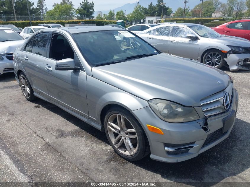 2014 Mercedes-Benz C 250 Luxury/Sport VIN: WDDGF4HBXEA956863 Lot: 39414495