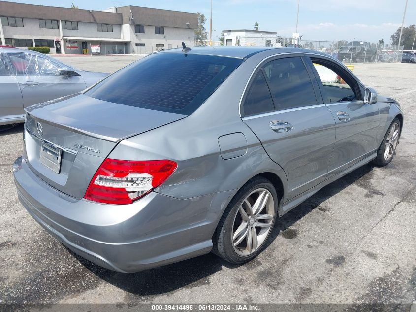 2014 Mercedes-Benz C 250 Luxury/Sport VIN: WDDGF4HBXEA956863 Lot: 39414495