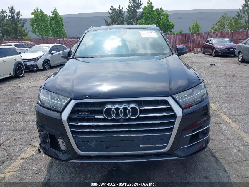 2018 Audi Q7 3.0T Premium VIN: WA1LAAF79JD030980 Lot: 39414502