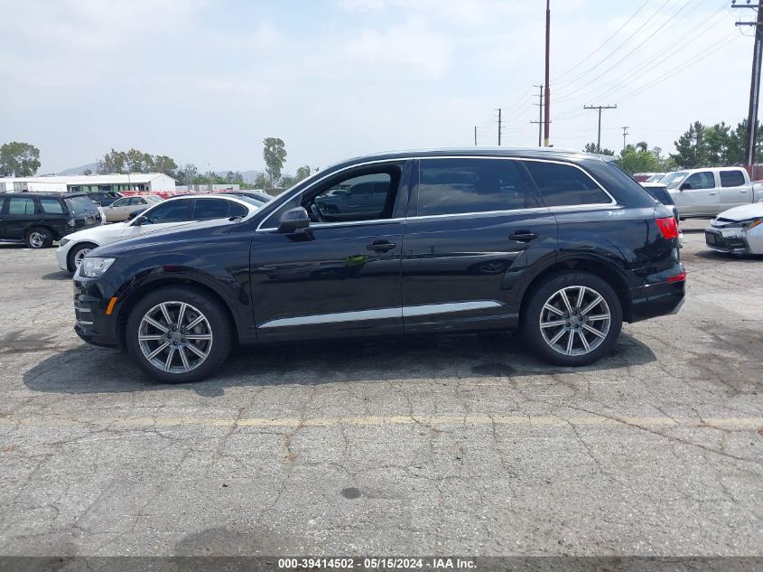 2018 Audi Q7 3.0T Premium VIN: WA1LAAF79JD030980 Lot: 39414502