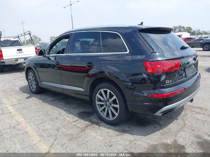 2018 Audi Q7 3.0T Premium VIN: WA1LAAF79JD030980 Lot: 39414502