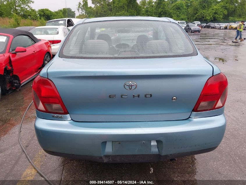 2001 Toyota Echo VIN: JTDAT123310196915 Lot: 39414507