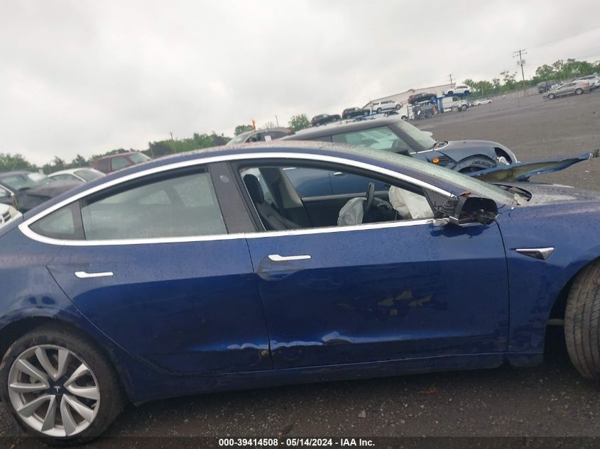 2018 Tesla Model 3 Long Range/Mid Range VIN: 5YJ3E1EA1JF048681 Lot: 39414508