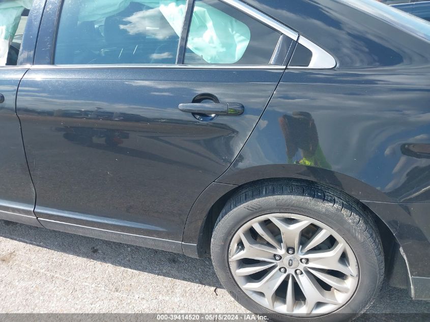 2013 Ford Taurus Limited VIN: 1FAHP2F80DG210804 Lot: 39414520