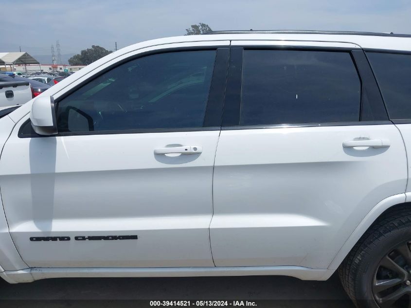 2018 Jeep Grand Cherokee Altitude 4X4 VIN: 1C4RJFAG2JC122796 Lot: 39414521