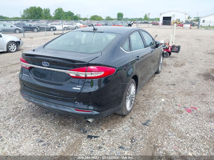 2018 Ford Fusion Se VIN: 3FA6P0HD6JR127517 Lot: 39414531