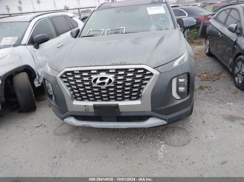 2021 Hyundai Palisade Sel VIN: KM8R24HE6MU333628 Lot: 39414535