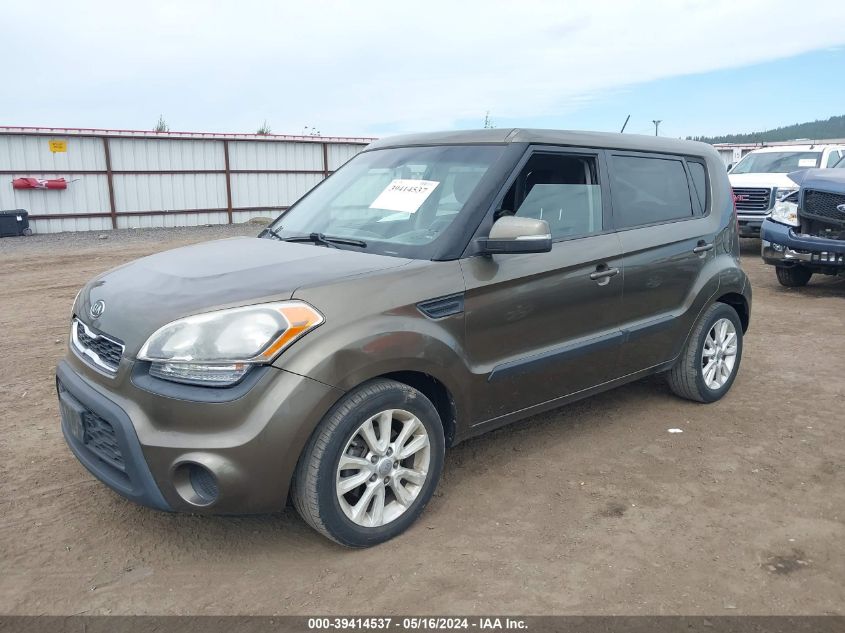 2012 Kia Soul + VIN: KNDJT2A63C7409051 Lot: 39414537