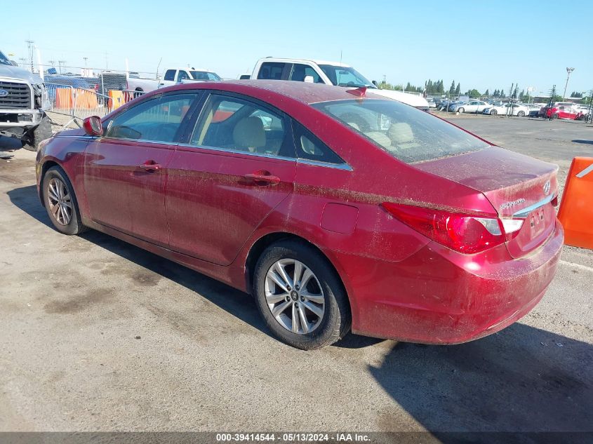 2013 Hyundai Sonata Gls VIN: 5NPEB4AC8DH737309 Lot: 39414544