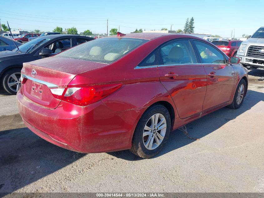 2013 Hyundai Sonata Gls VIN: 5NPEB4AC8DH737309 Lot: 39414544