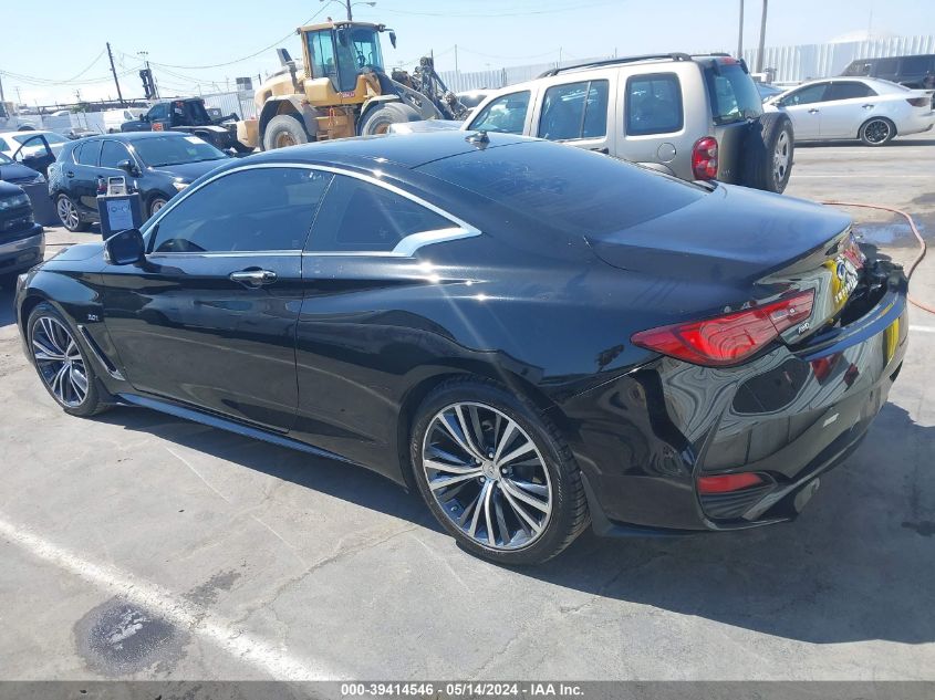 2018 Infiniti Q60 Luxe 300/Sport 300 VIN: JN1EV7EL7JM390322 Lot: 39414546