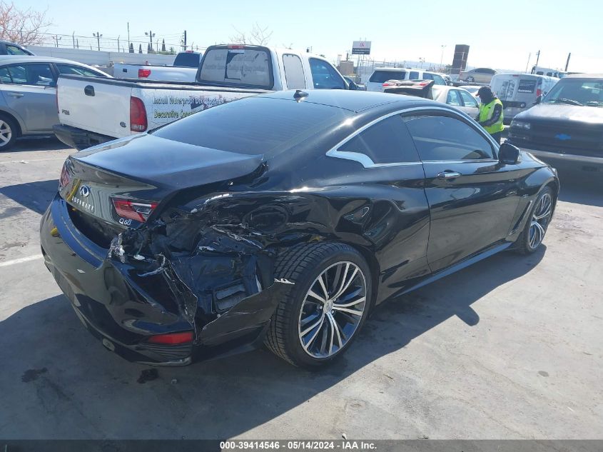 2018 Infiniti Q60 Luxe 300/Sport 300 VIN: JN1EV7EL7JM390322 Lot: 39414546