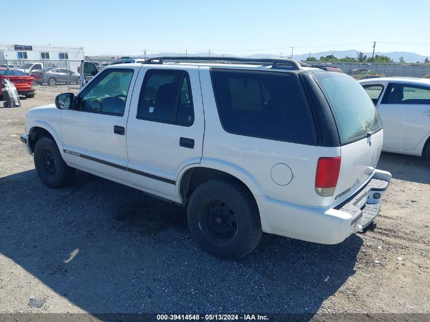 1999 Chevrolet Blazer VIN: 1GNCS13W7XK130974 Lot: 39414548