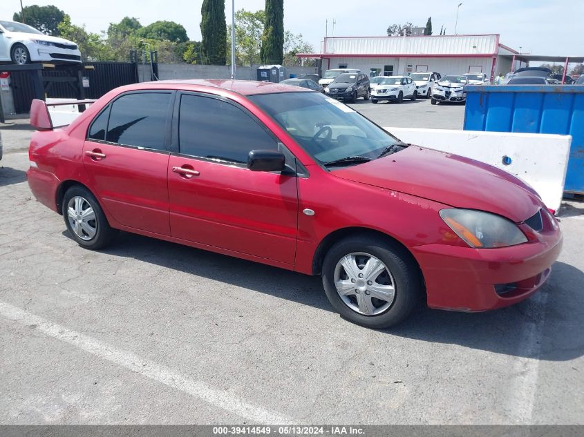 2004 Mitsubishi Lancer Es VIN: JA3AJ26E74U014796 Lot: 39414549