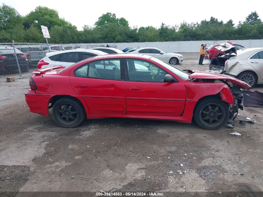 2003 Pontiac Grand Am Gt VIN: 1G2NW52E93C327479 Lot: 39414553