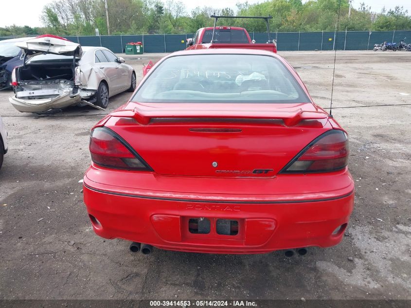 2003 Pontiac Grand Am Gt VIN: 1G2NW52E93C327479 Lot: 39414553