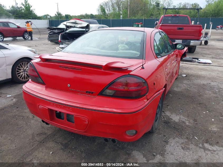 2003 Pontiac Grand Am Gt VIN: 1G2NW52E93C327479 Lot: 39414553