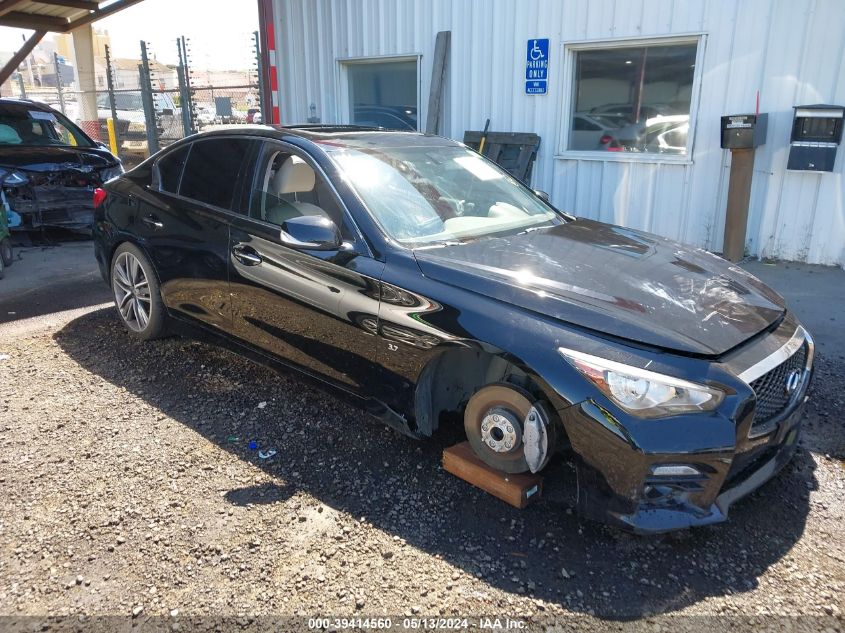 2015 Infiniti Q50 Sport VIN: JN1BV7AP6FM341048 Lot: 39414560