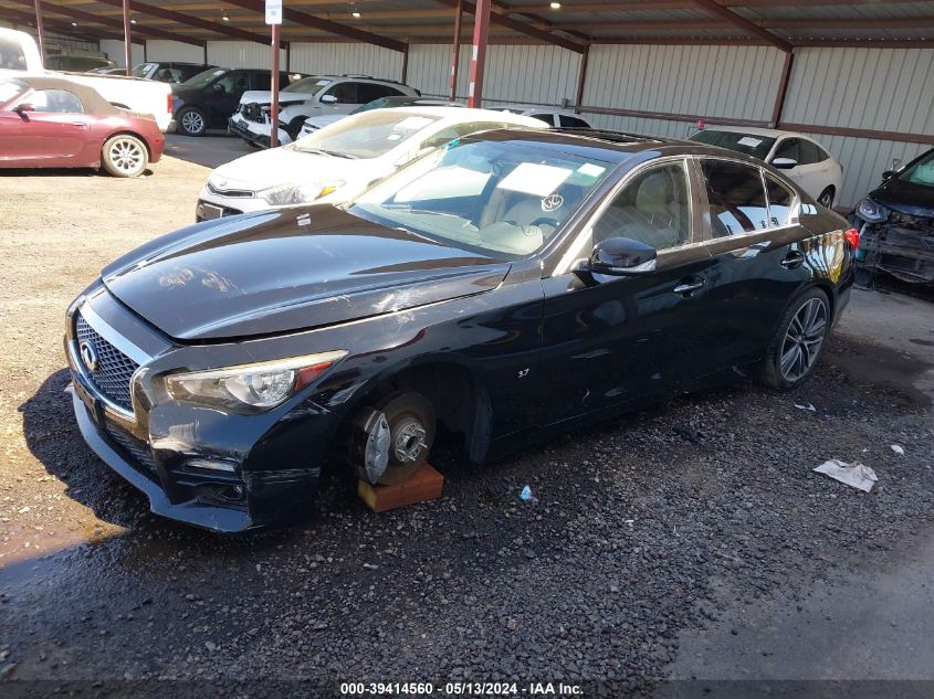 2015 Infiniti Q50 Sport VIN: JN1BV7AP6FM341048 Lot: 39414560