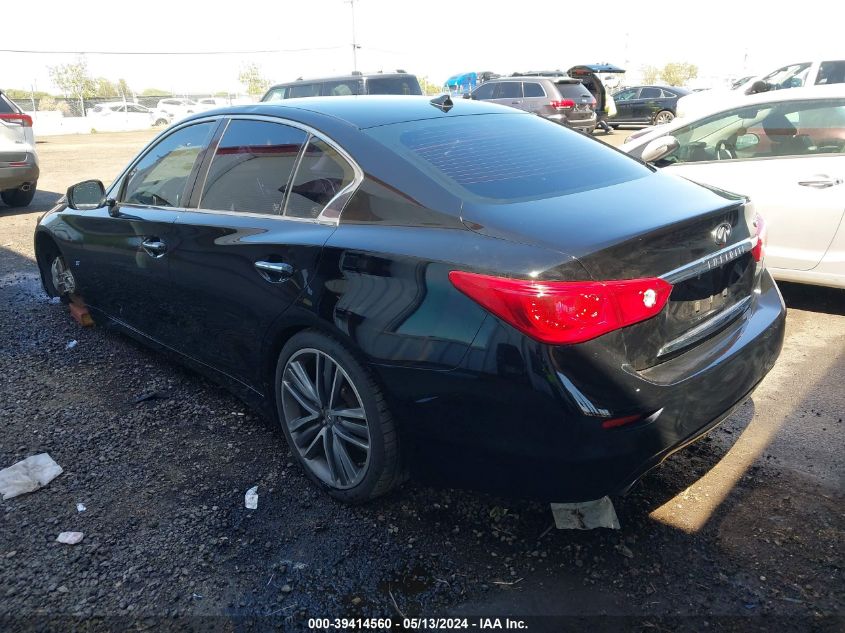 2015 Infiniti Q50 Sport VIN: JN1BV7AP6FM341048 Lot: 39414560