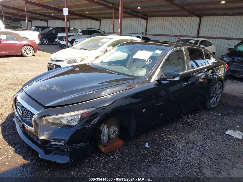 2015 Infiniti Q50 Sport VIN: JN1BV7AP6FM341048 Lot: 39414560