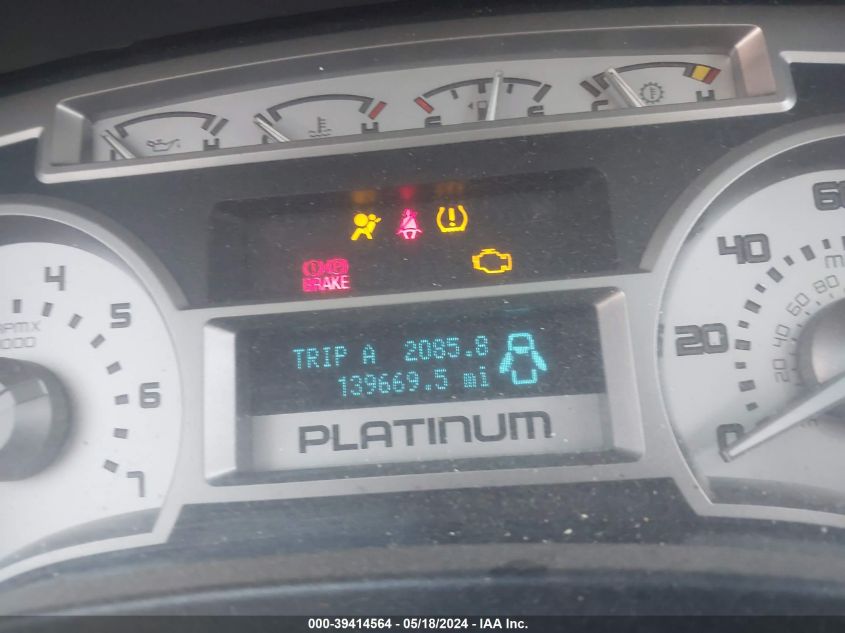 2009 Ford F-150 Fx4/Lariat/Xl/Xlt VIN: 1FTPW14V59FB25434 Lot: 39414564