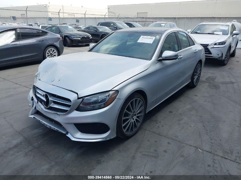 2017 Mercedes-Benz C 300 Luxury/Sport VIN: 55SWF4JB5HU231181 Lot: 39414568