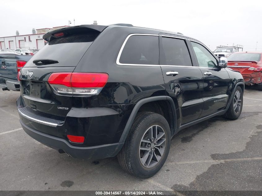 2018 Jeep Grand Cherokee Limited 4X2 VIN: 1C4RJEBG5JC306512 Lot: 39414567