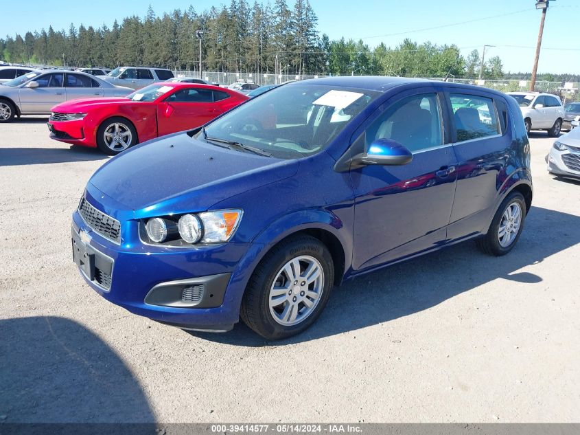 2014 Chevrolet Sonic Lt Auto VIN: 1G1JC6SG5E4121138 Lot: 39414577