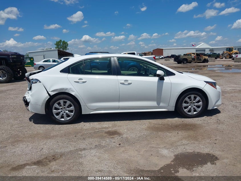VIN JTDEPRAE4LJ003546 2020 TOYOTA COROLLA LE
