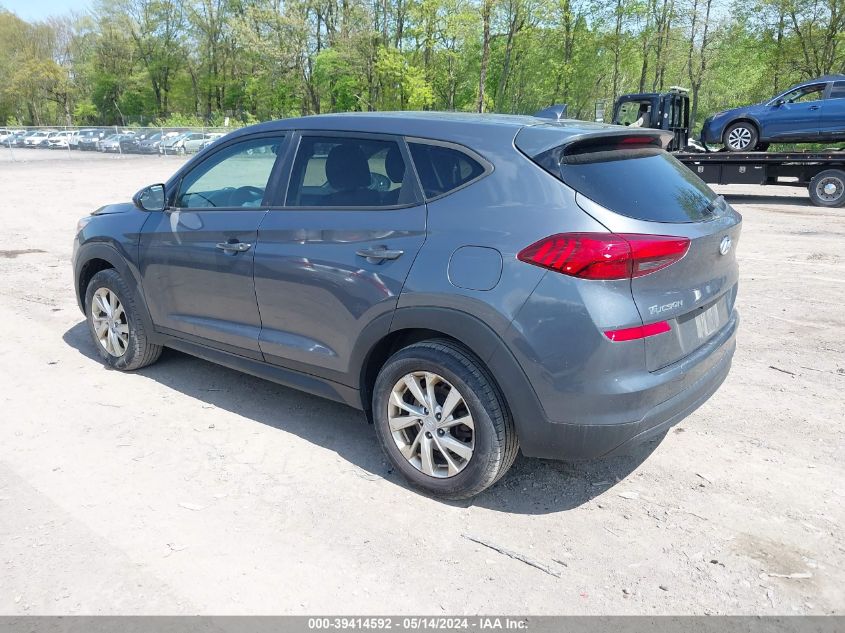 2019 Hyundai Tucson Se VIN: KM8J2CA46KU972999 Lot: 39414592