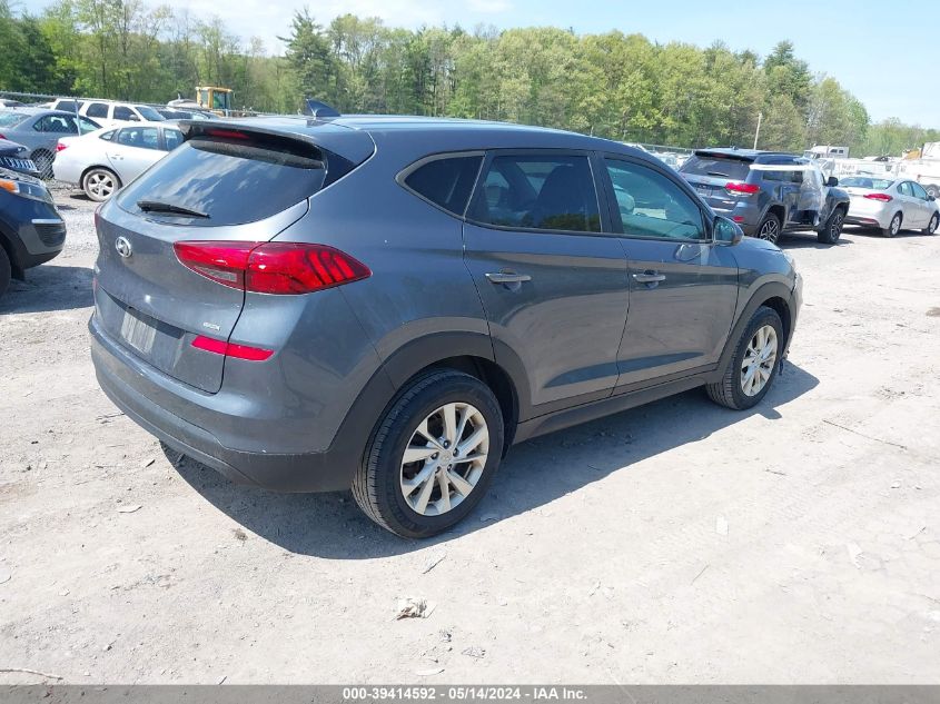 2019 Hyundai Tucson Se VIN: KM8J2CA46KU972999 Lot: 39414592