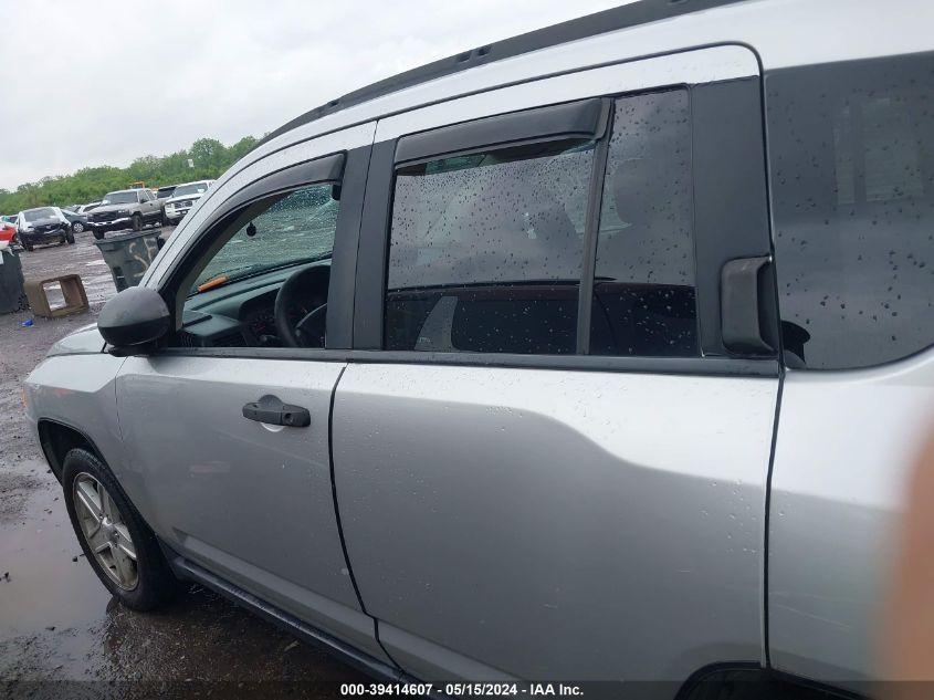 2007 Jeep Compass Sport VIN: 1J8FF47W57D142673 Lot: 39414607