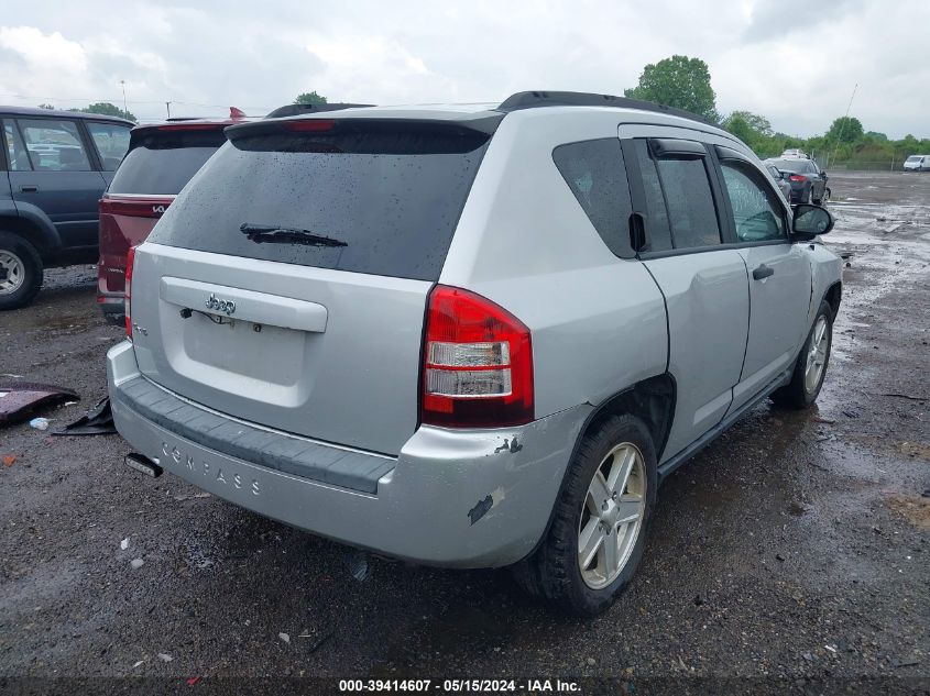 2007 Jeep Compass Sport VIN: 1J8FF47W57D142673 Lot: 39414607