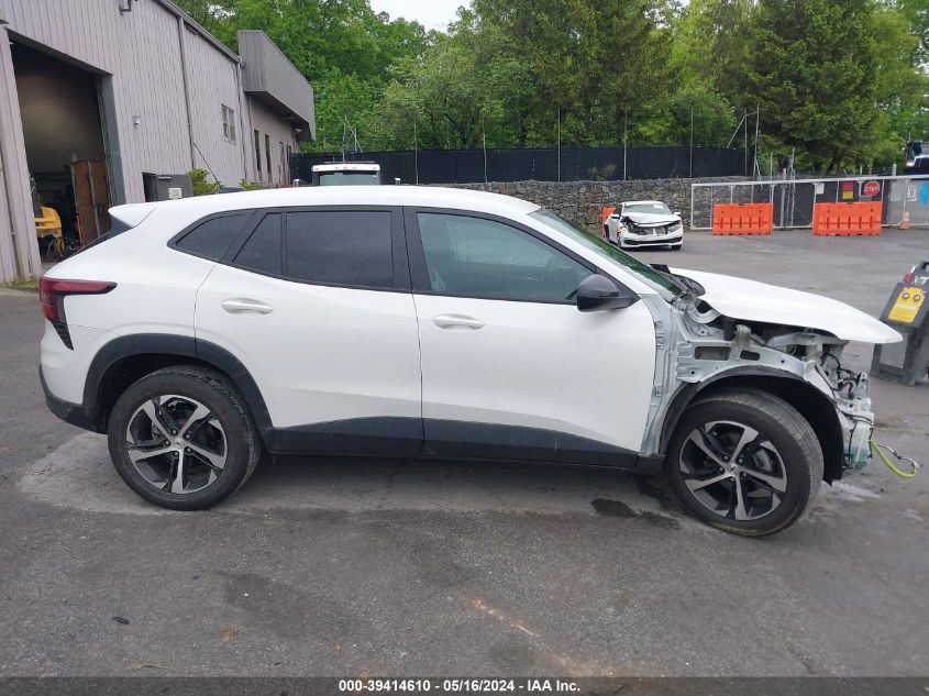 2024 Chevrolet Trax Fwd 1Rs VIN: KL77LGE23RC016257 Lot: 39414610