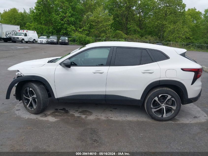 2024 Chevrolet Trax Fwd 1Rs VIN: KL77LGE23RC016257 Lot: 39414610