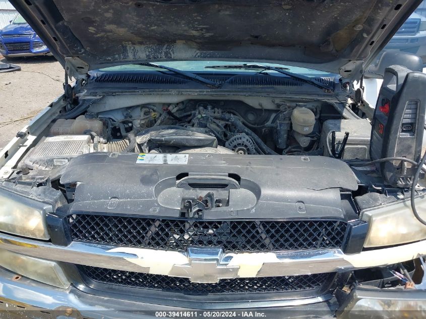 2003 Chevrolet Silverado 1500 VIN: 2GCEK19T531234355 Lot: 39414611