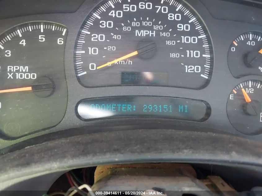 2003 Chevrolet Silverado 1500 VIN: 2GCEK19T531234355 Lot: 39414611