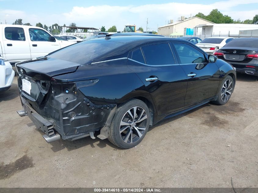 2017 Nissan Maxima 3.5 S VIN: 1N4AA6AP1HC454502 Lot: 39414618