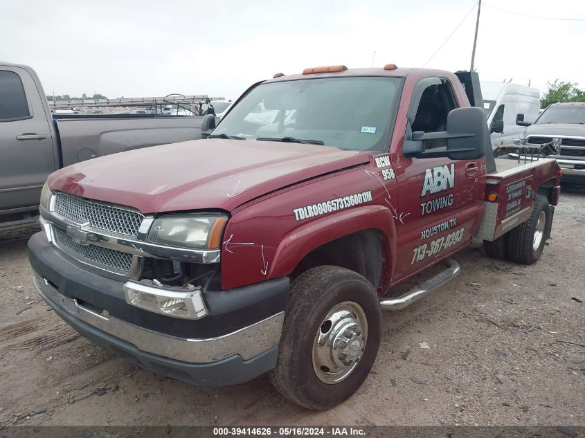 2004 Chevrolet Silverado 3500 Chassis Ls VIN: 1GBJC34U34E247214 Lot: 39414626