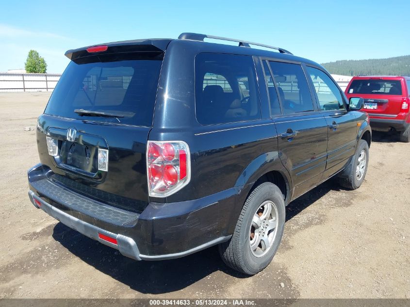 2006 Honda Pilot Ex-L VIN: 5FNYF28606B022290 Lot: 39414633