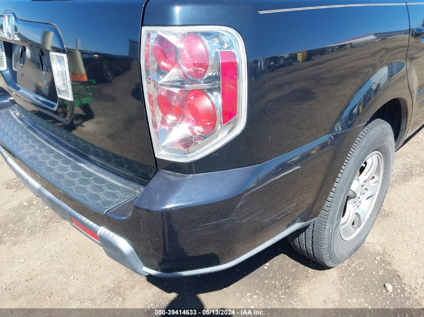 2006 Honda Pilot Ex-L VIN: 5FNYF28606B022290 Lot: 39414633