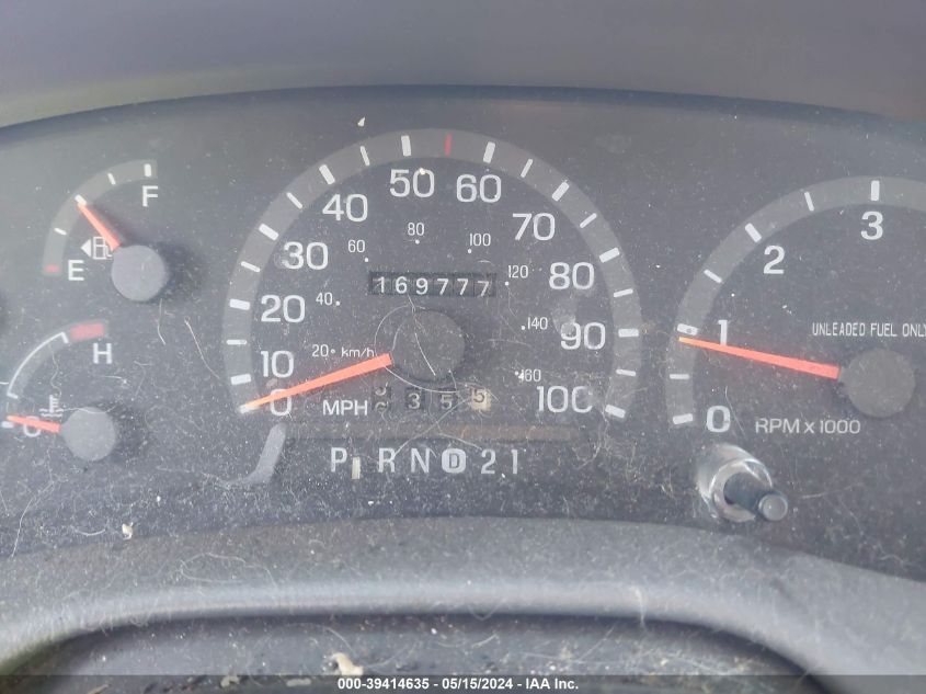 1997 Ford F150 VIN: 1FTDX1762VNA03344 Lot: 39414635