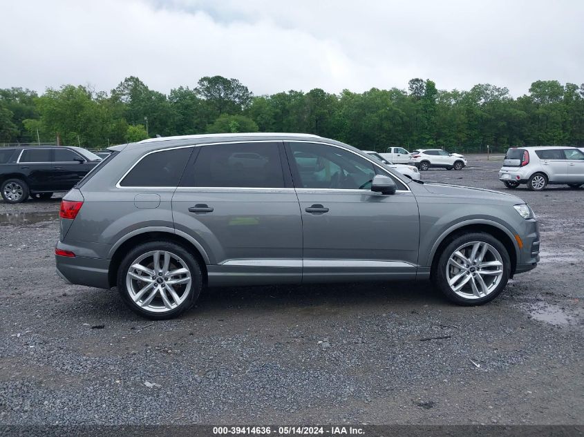 2017 Audi Q7 3.0T Premium VIN: WA1VAAF75HD027576 Lot: 39414636