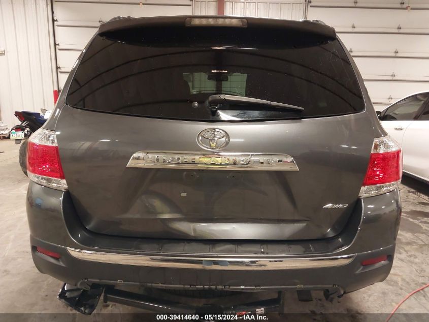 2013 Toyota Highlander Limited V6 VIN: 5TDDK3EHXDS198648 Lot: 39414640