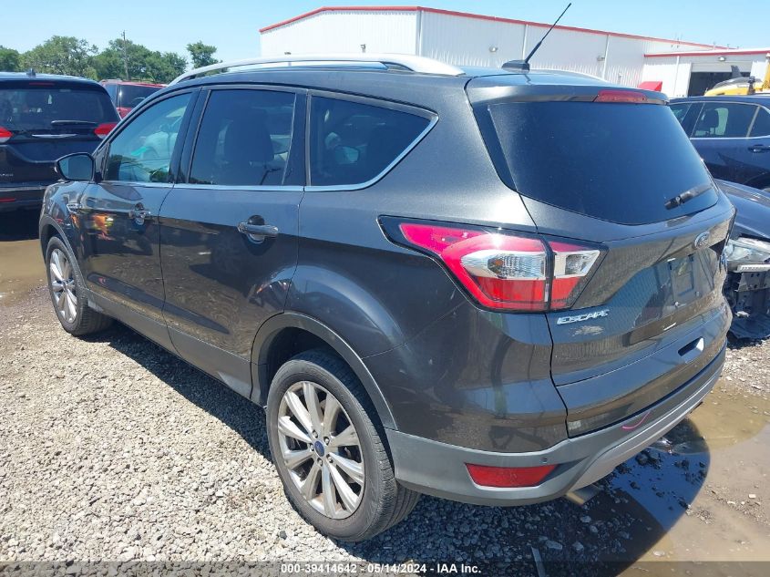 2017 FORD ESCAPE TITANIUM - 1FMCU9JD4HUC41891