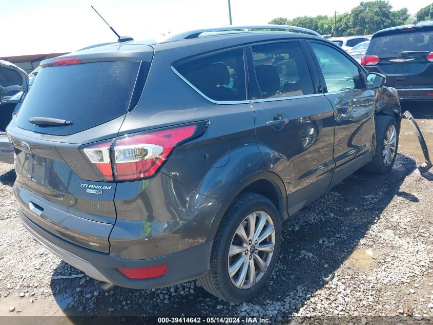 2017 FORD ESCAPE TITANIUM - 1FMCU9JD4HUC41891