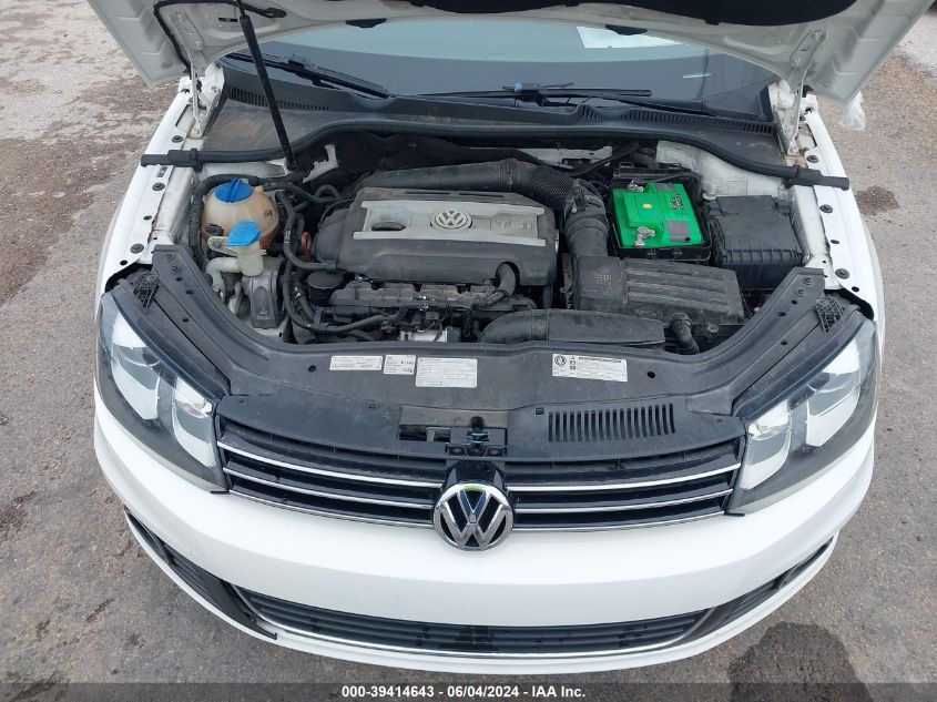 2012 Volkswagen Eos Executive VIN: WVWFW7AHXCV016316 Lot: 39414643